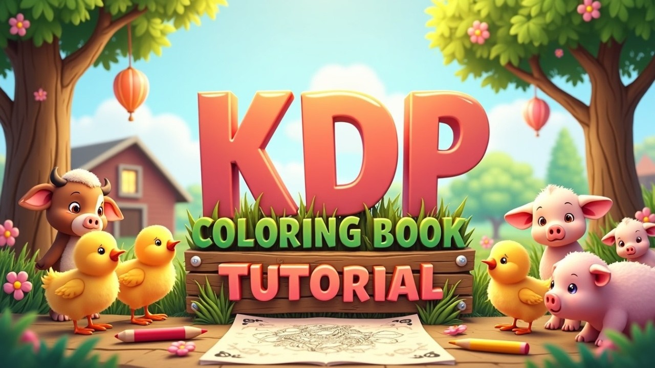 Create & Sell a Coloring Book on Amazon KDP Using Artistly (Full ...