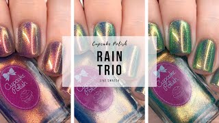 Cupcake Polish Rain Trio | 25 Sweetpeas