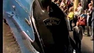 Mallard steam locomotive returning to mainline rail (BBC)