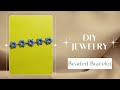 jewelry making at home | beaded bracelet | creative bracelet ideas | Art &amp; Craft