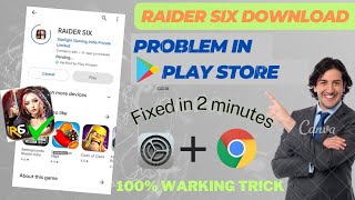 play store raider six game or any app does not download💯 problem solved in 2 minutes👍 screenshot 4