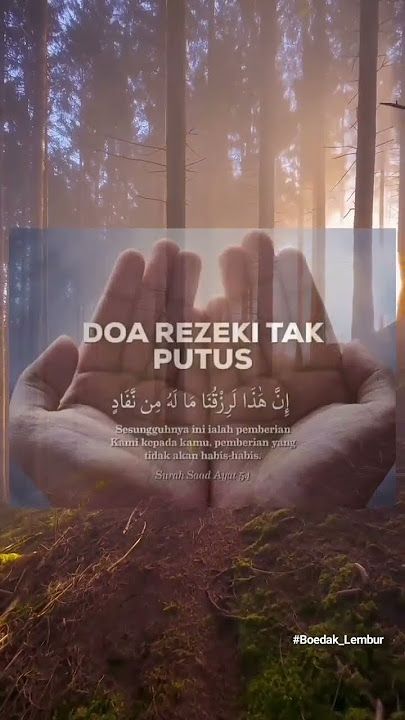 Doa rezeki tak putus 🤲 #shorts #status #story #fyp #quotes #doa #shortvideo