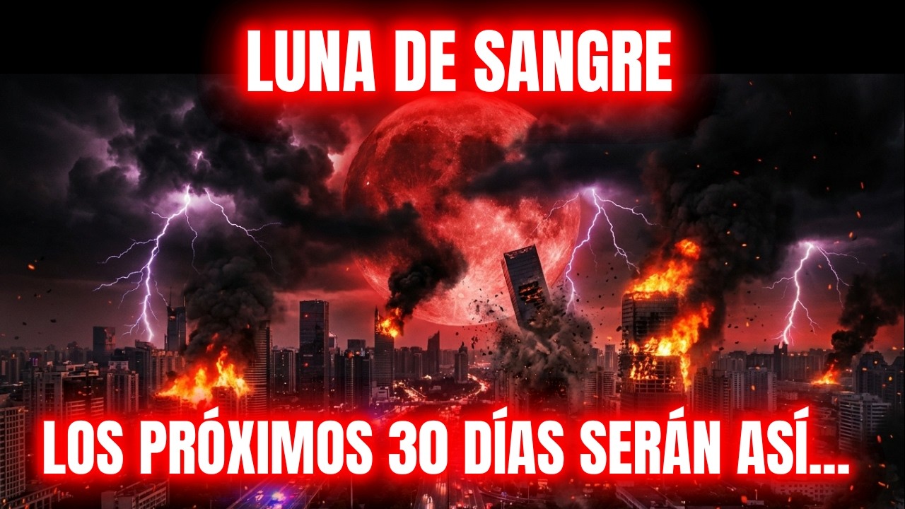 Después de la Luna de Sangre: Lo Que Sucederá en los Próximos 30 Días Según las Profecías Bíblicas