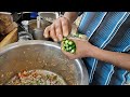 Extremely Sharp Cutting | Chole Full of Green Chilli | Indian Street Food