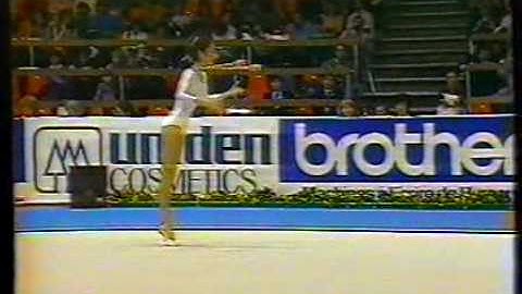 Milena Reljin (YUG) Clubs AA WC 1983