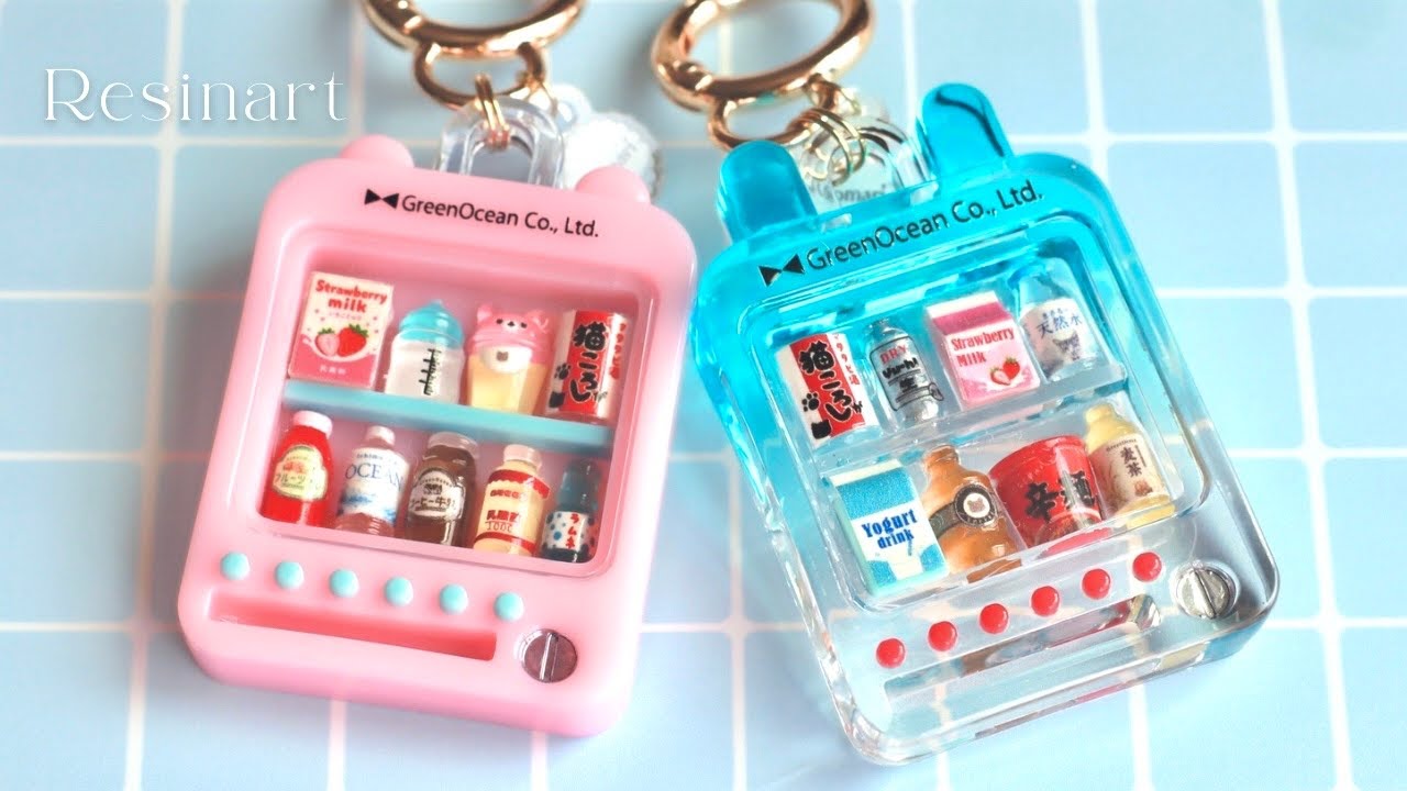 こまりん様確認用 Resin art Stream 463【Vending machine】 - YouTube