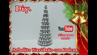 Diy  Arbolito Navideño  Dulce Regalo Mirna y sus manus