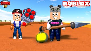 En Güçlü Savaşçıları Aldık!! Brawl Stars Oynuyoruz - Panda ile Roblox Brawl Stars