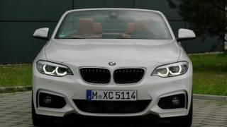 2018 BMW 220d Convertible M Sport Package exterior design