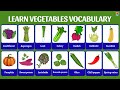 🌶️🥒🥬 Learn Vegetables in English for Kids | Easy Vocabulary with Examples