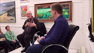 Joseph O'Connor in conversation with Tomás Kenny at Kennys Bookshop about 'My Father's House'