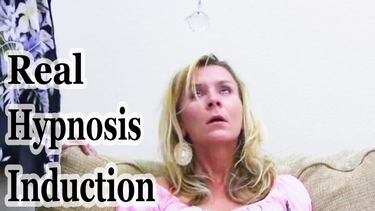 Real hypnosis induction 68 eye roll YouTube
