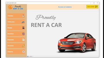 Sistema RENT A CAR Visual Basic.NET 2019