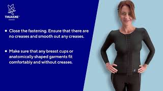Cicatrex Contour jacket - Donning and fitting instructions
