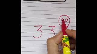 Rabbit Drawing Easy#drawing#youtubeshorts#easydrawing#art#rabbit#numberdrawingkidss#shorts