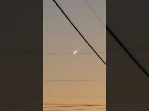 Strange Unidentified Object UFO in South Carolina Sky