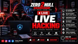 LIVE Hacking Class – From Basics to Advance! 🔥 Ethical Hacking Classes  Learning Hacking