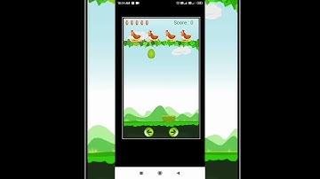Egg 🥚 Catching Game made with pygame and pydroid3  | #shorts #python