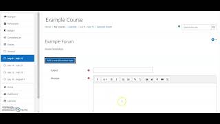 How to post to a forum