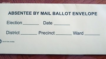 Answering your election questions: the absentee ballot envelope