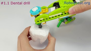 Model #1.1 Dental drill (Wedo 2.0) by Roboquest.org