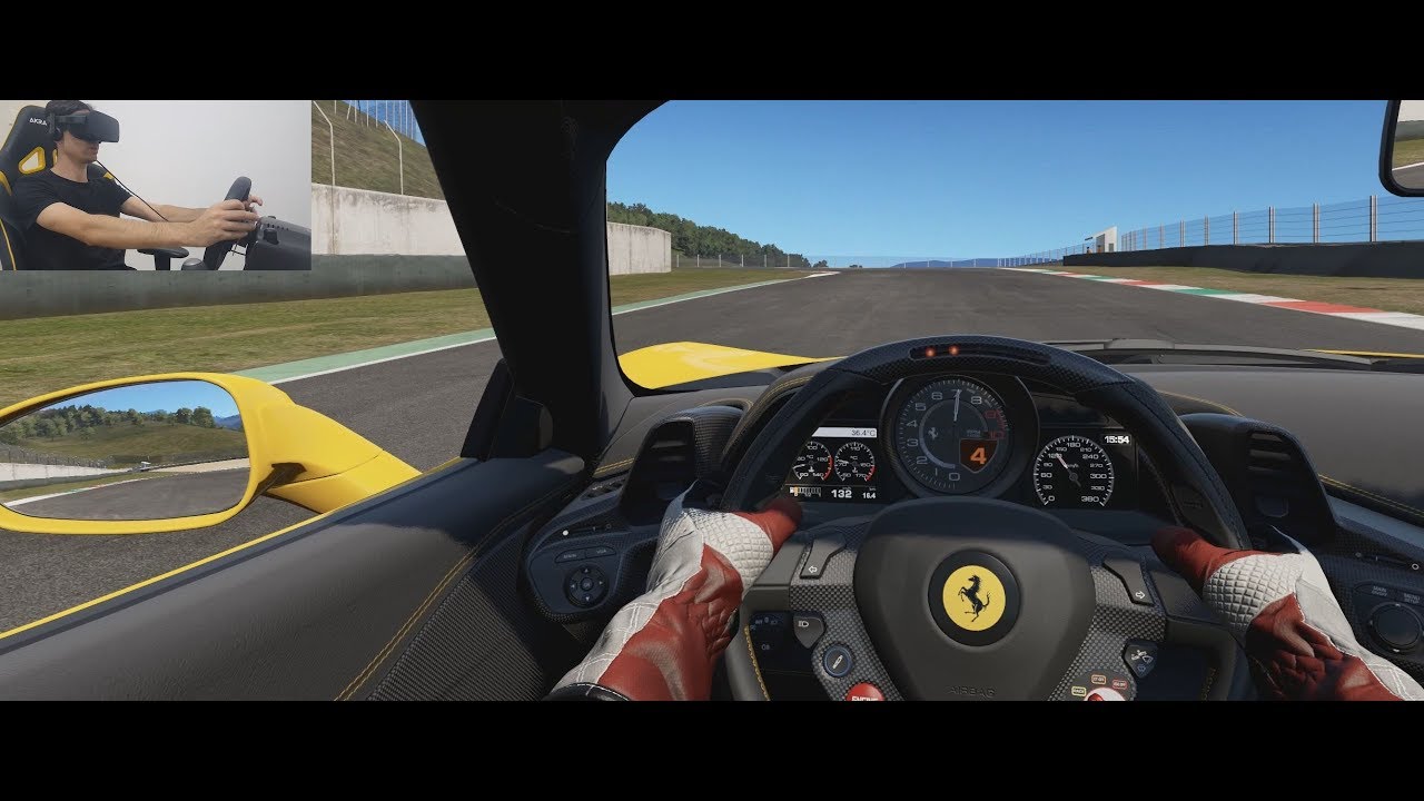 Project CARS 2 - Ferrari 458 speciale - Mugello Circuit - Oculus RIFT ...