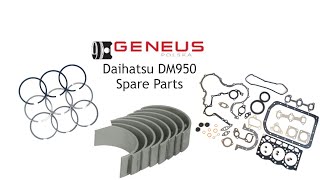Daihatsu DM950 - Spare Parts