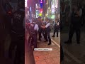 Japanese police arrested Indian citizens who were causing a commotion #justanotherdayinjapan #japan