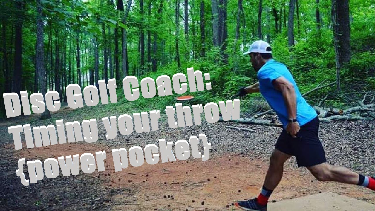 Disc golf Coach Timing your throw. (power pocket) YouTube