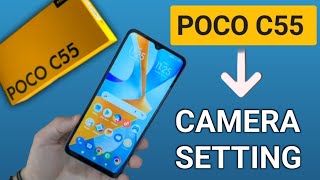 POCO C55 camera setting, how to on off camera shutter sound in poco c55, disable camera sound