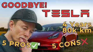 Goodbye Tesla! What 4 Years & 80,000 km Taught Me (The Shocking Truth) Saying Goodbye To The Tesla Model Y Long Term Ownership Review 4k рџ Ґ