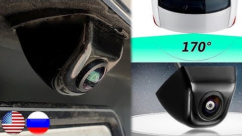 Как Установить Заднюю AHD 1080P Рыбий Глаз Камеру 175 на Ваш Авто / Установка Задней Камеры Mercedes