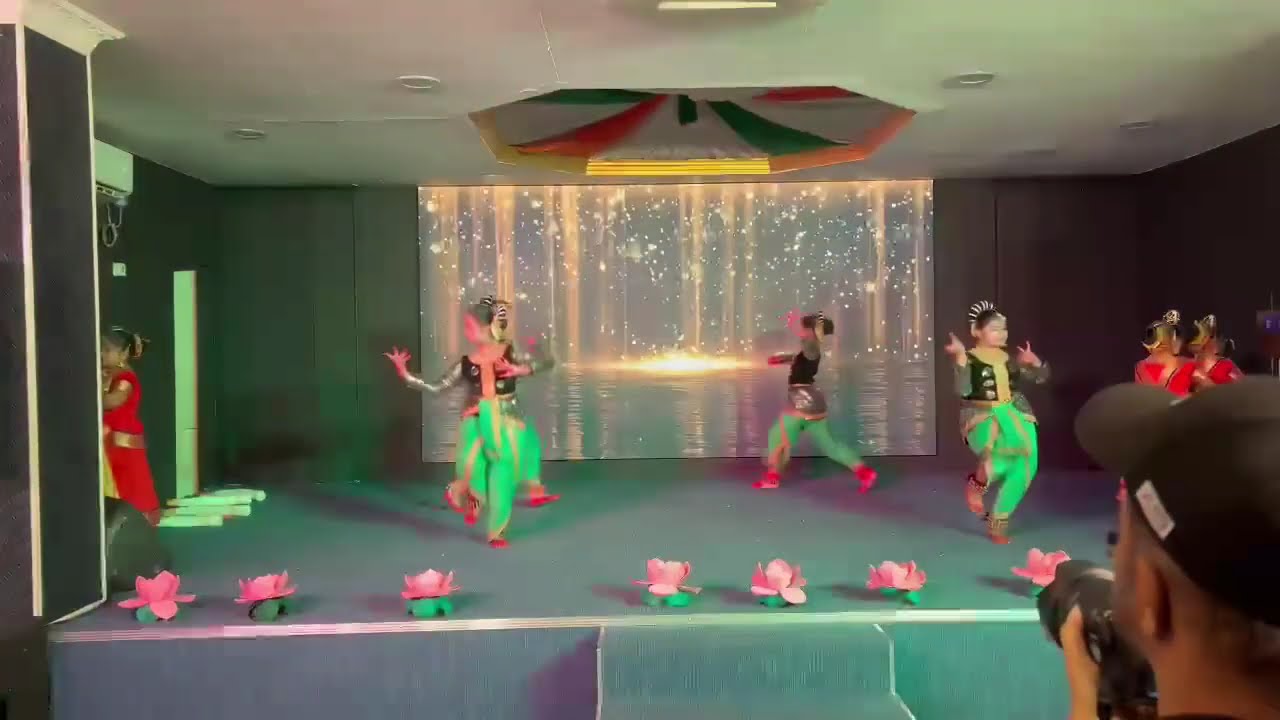 Group Dance performance Indian cultural center Qatar