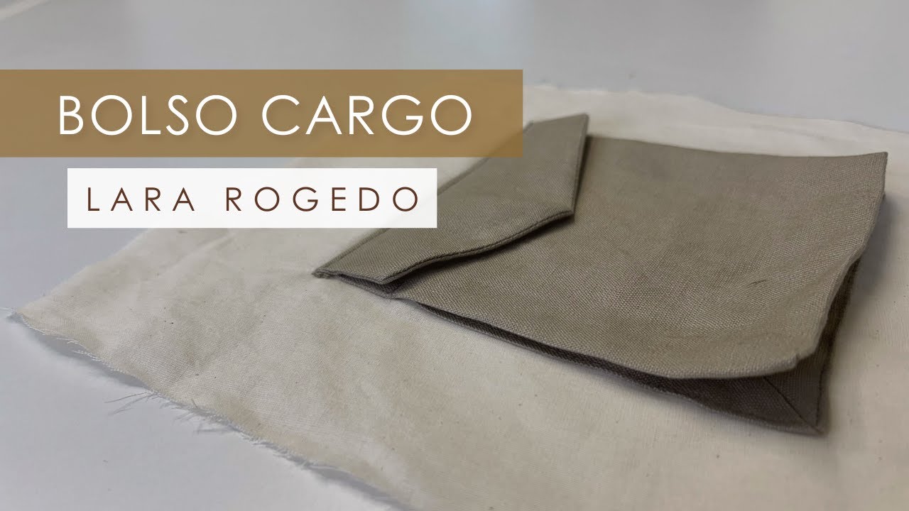 Modelagem e costura de bolso cargo/fole