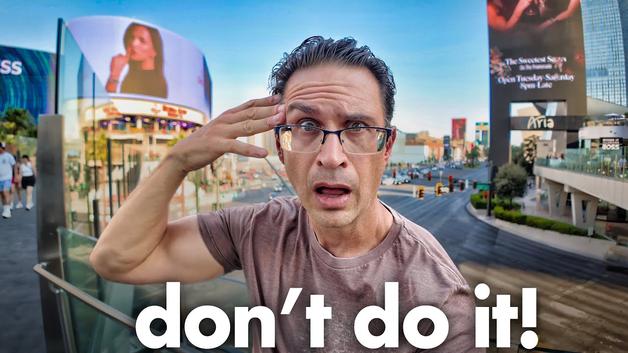 Only a MORON would visit Vegas right now...