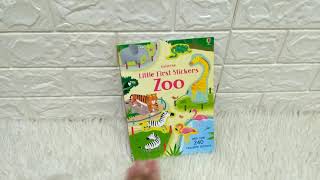 Usborne Little First Stickers Zoo With Over 240 Reusable Stickers screenshot 5