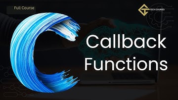 C106 . Passing function pointers as arguments | Callback Functions in C
