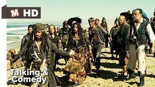 Pirates of Caribbean 3 Hindi At World's End Talking Scene