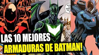 Las 10 Mejores Armaduras De Batman - Datos Banana - YouTube