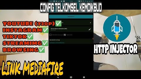 NEW CONFIG TELKOMSEL KEMENDIKBUD 2021 HTTP INJECTOR