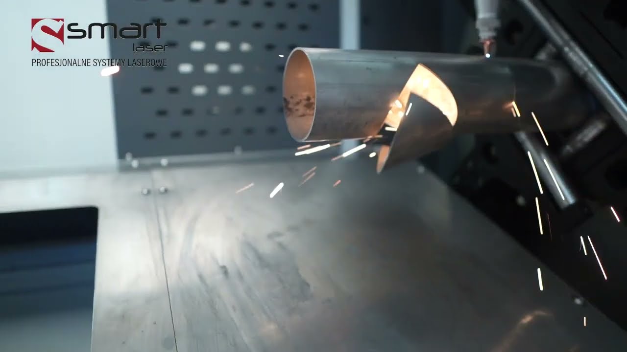 Wycinarka Laserowa FIBER do cięcia RUR i PROFILI   6 m !  @smartlaserpolska