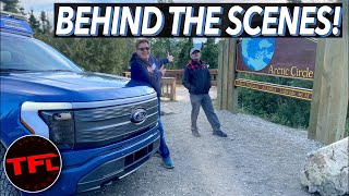Behind The Scenes Of Our Epic Road Trip To Alaska In The Ford F-150 Lightning!