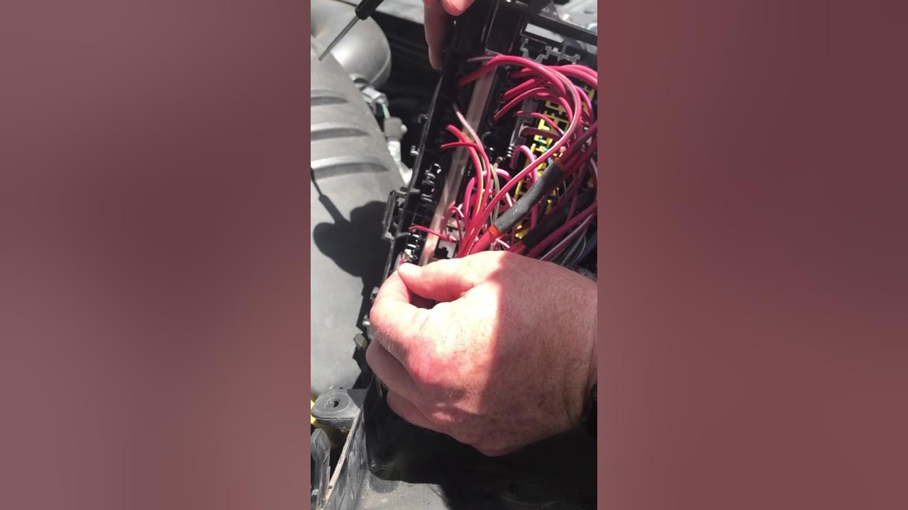 How the trouble shoot AC on Chrysler 300 C, and how to reposition the