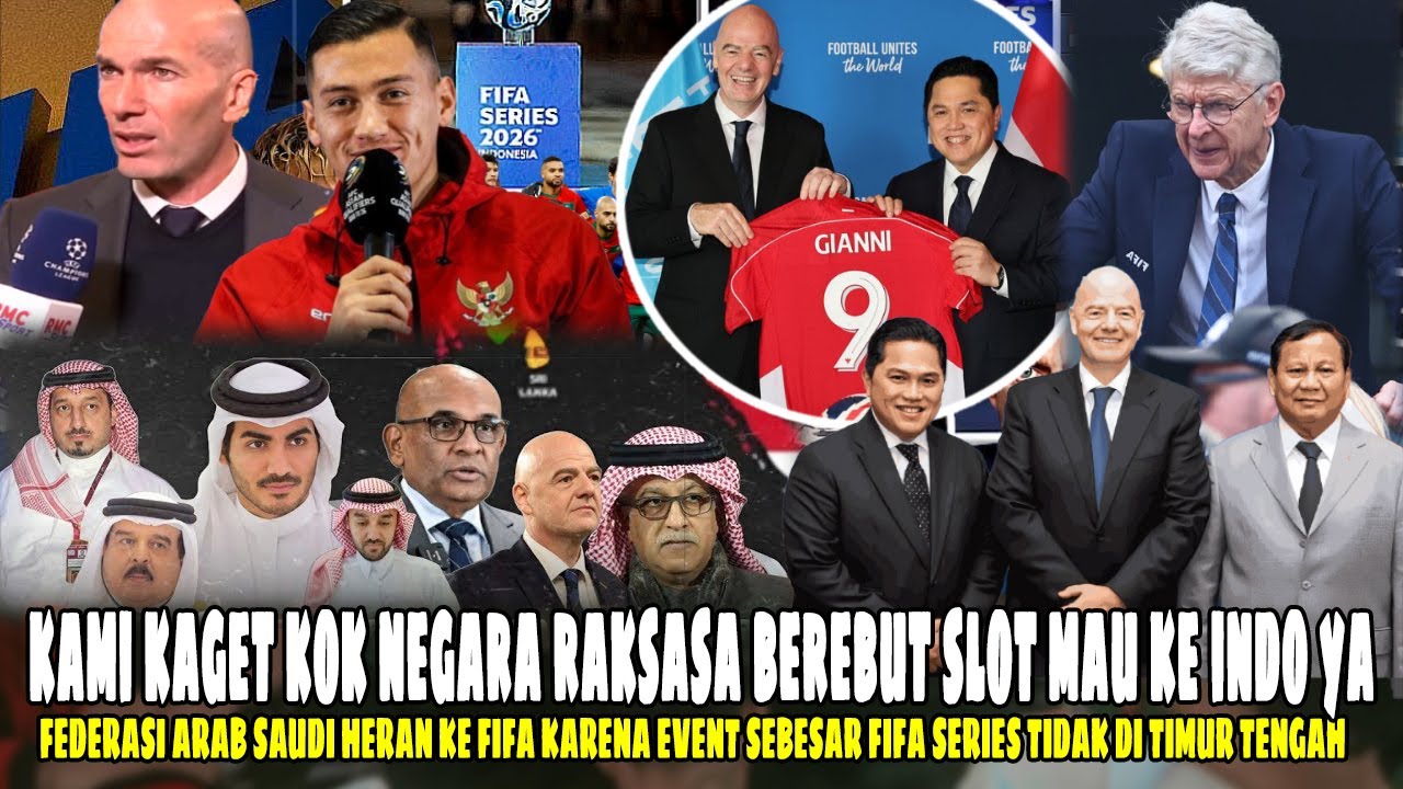KOCAK PARAH!! Gak Ikut Fifa Series, Timur Tengah Ngotot Ingin Gantikan indo?! FIFA: itu Urusan saya