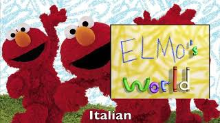 Elmo's World Opening Multilanguage Comparison