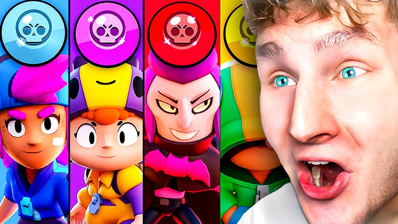 Ha Nyerek Fejlődik a Karakterem Brawl Starsban!🤯