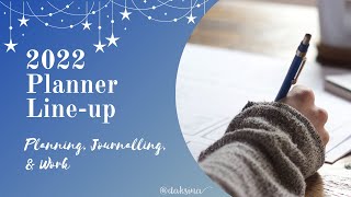2022 Planner Line-up - B6 & A5 Stalogy, plus a Hobo Weeks!
