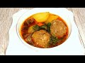 Такой Вкусный Суп с ТЕФТЕЛЯМИ Покорил Миллион сердец🔥Киймали шурва/ Шурпа с тефтелями ‼