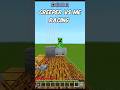 Minecraft EXPLOSIVE Creeper Race 😉 #shorts #minecraft