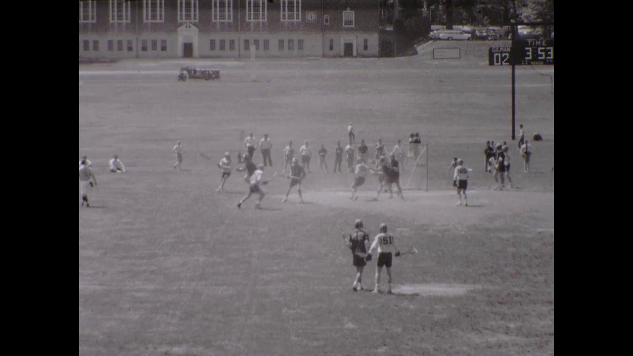 1962 Gilman Lacrosse Game against St. Paul's YouTube